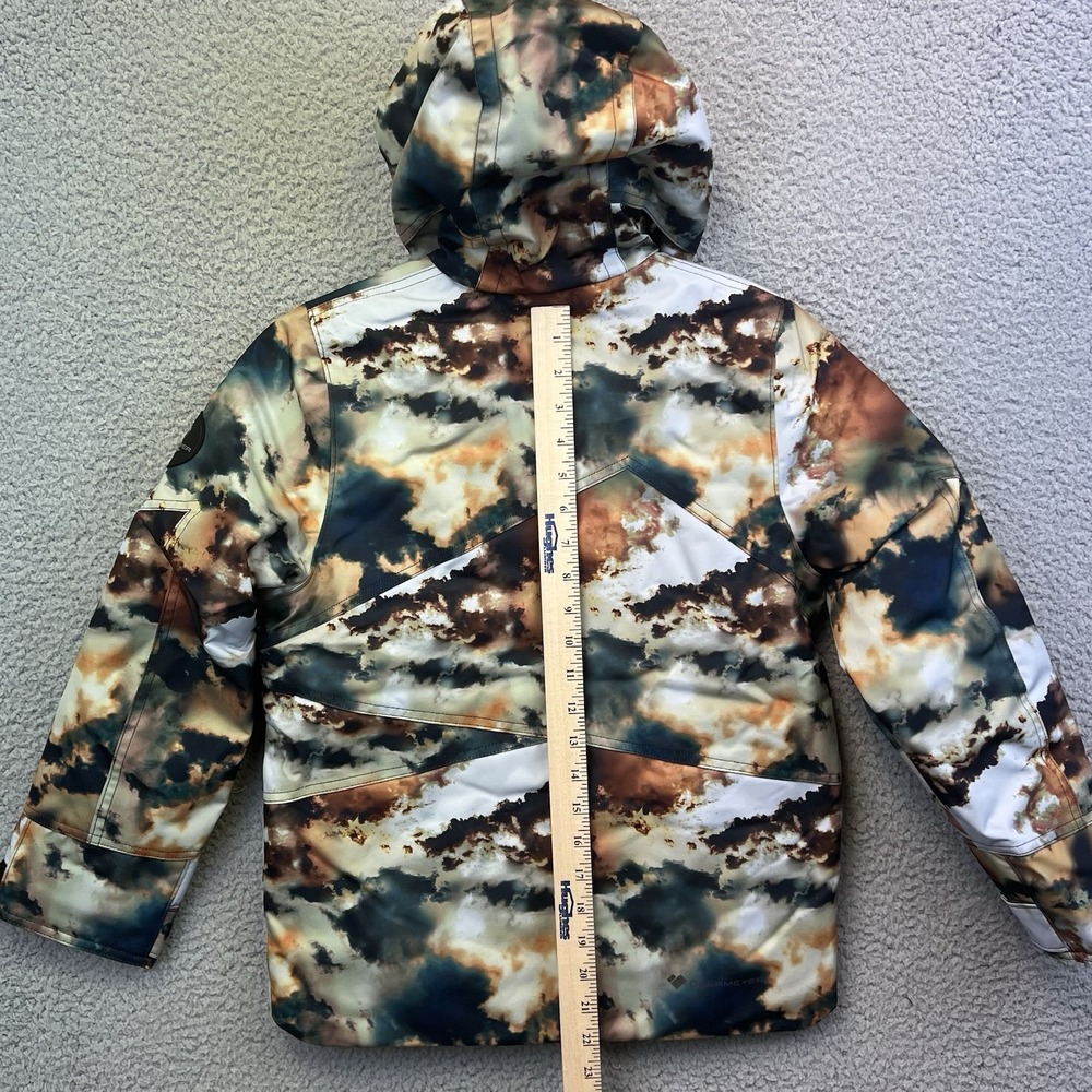 Obermeyer Teen Ski Snowboard Gage Jacket Amber Cloud Hooded  Coat Size S (8) - Picture 4 of 11